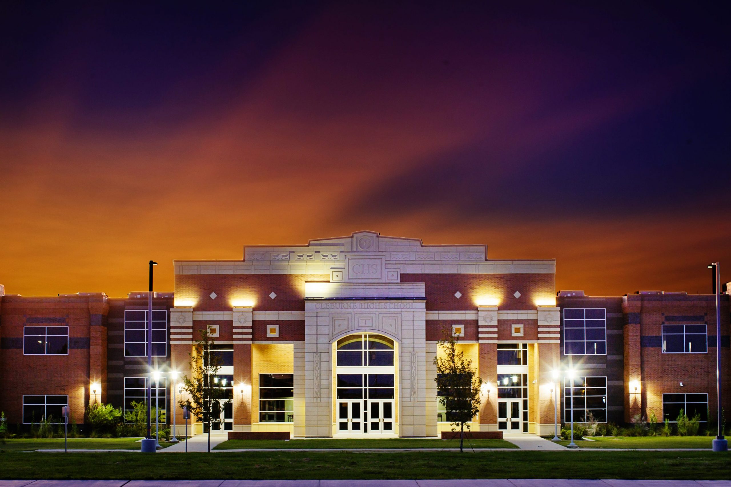 Cleburne ISD High School BakerTriangle Drywall Prefab Plaster Cleburne ISD High School BakerTriangle Drywall Prefab Plaster